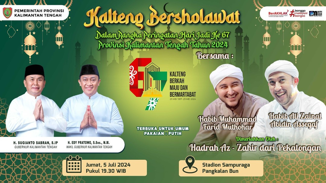 Kalteng Bersholawat Tahun 2024