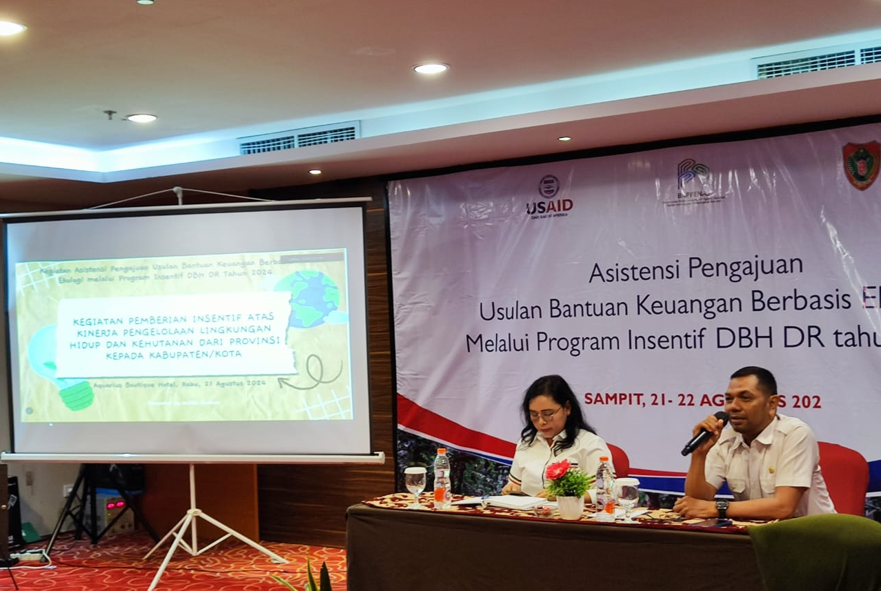 Asistensi Pengajuan Usulan Bantuan Keuangan Berbasis Ekologi Melalui Program Insentif DBH-DR Tahun 2024