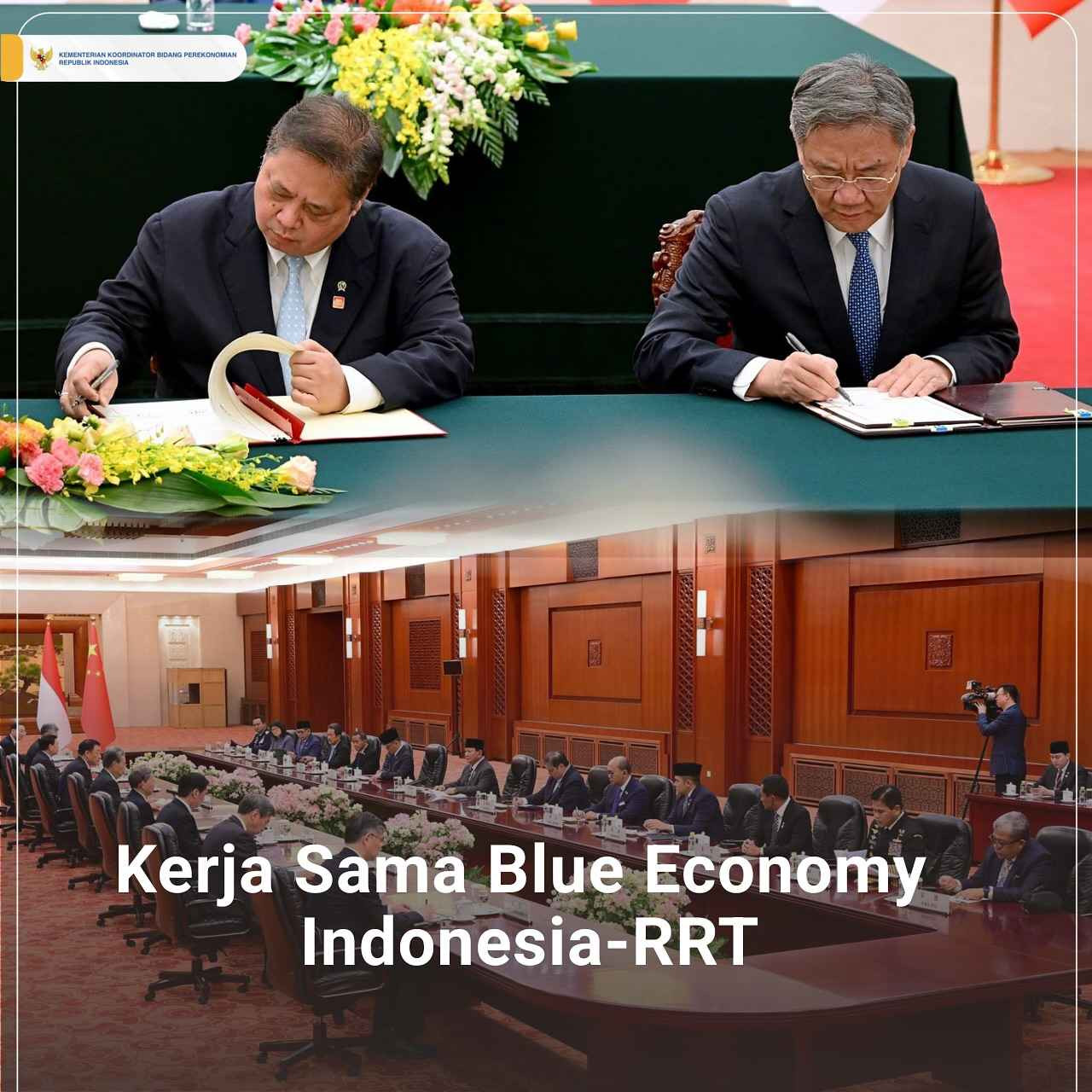 Indonesia Jalin Kerja Sama Blue Economy Dengan RRT.